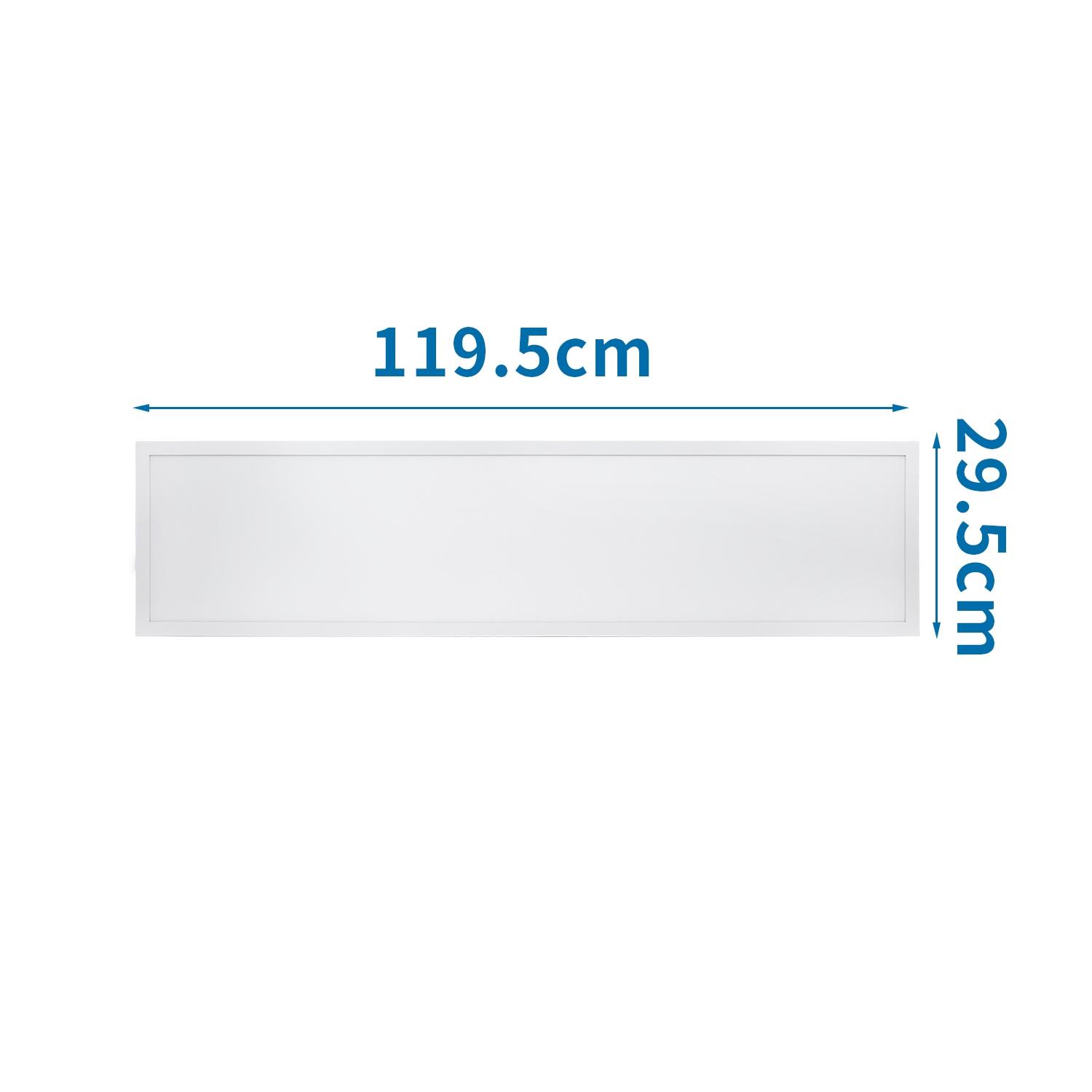 E5 MS Edge-lit Panel Light 40W 4000K（295*1195*9mm）