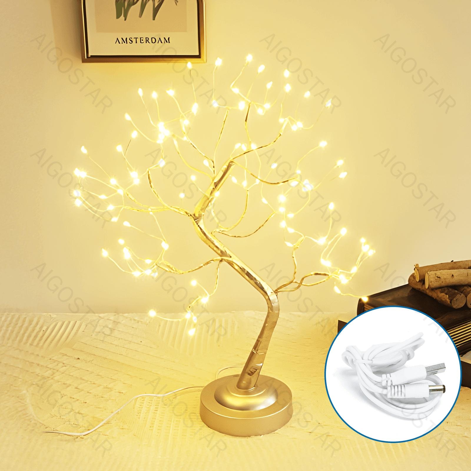 3AA battery tree light, H45cm, warm white