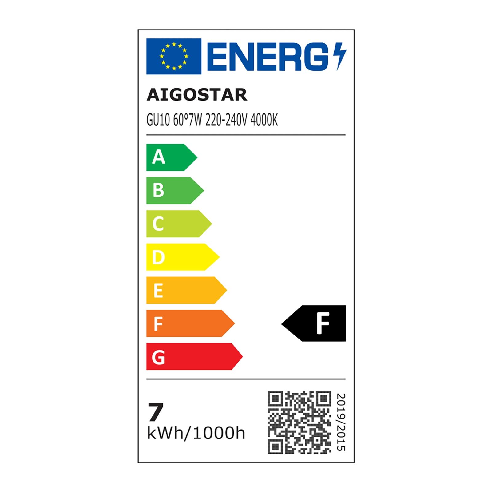 LED A5 GU10 7W COB 4000K