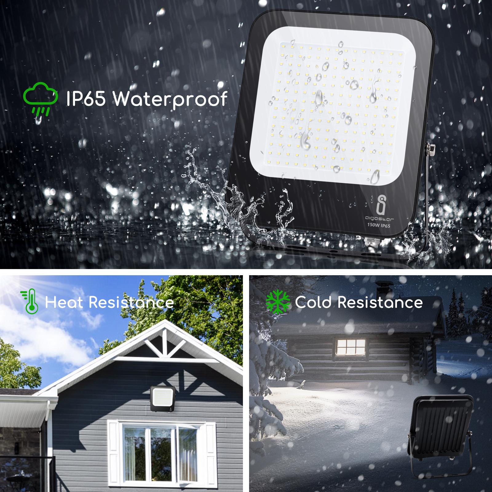 LED Floodlight Black 150W