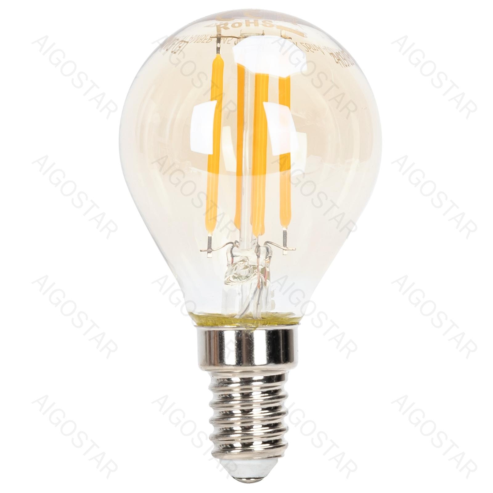 LED dimming filament G45 E14 4W 2200K