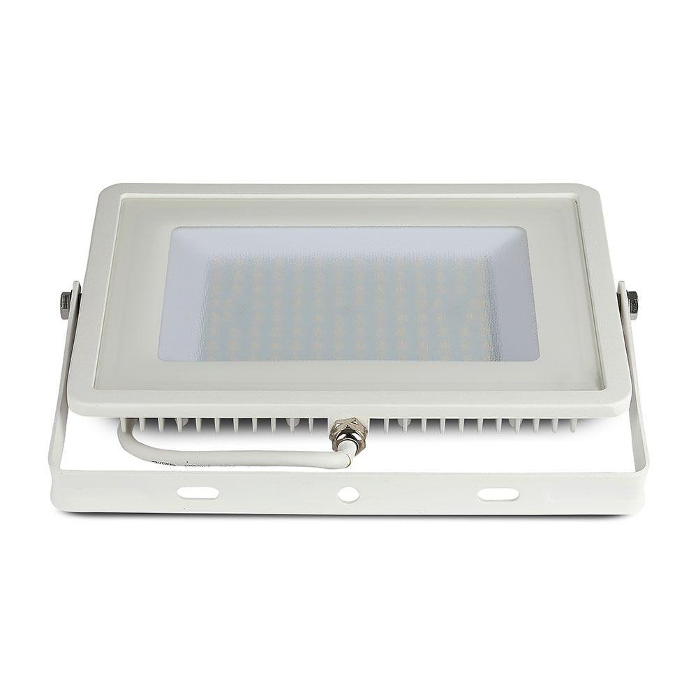 100W Naświetlacz LED SMD, Chip SAMSUNG, Barwa:4000K, Obudowa: Biała, VTAC, SKU 416