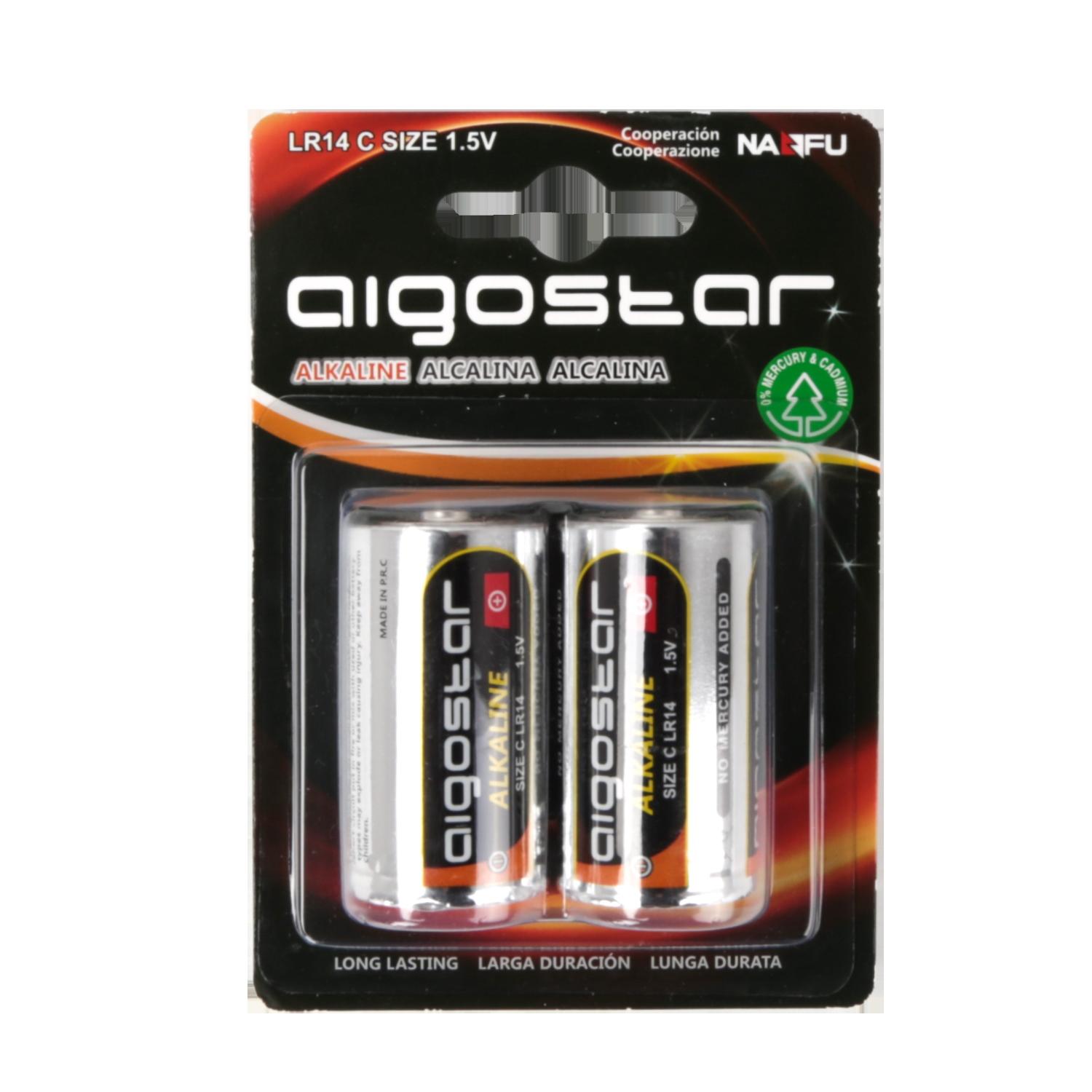 Alkaline battery LR14 C-2B 1.5V 2pcs