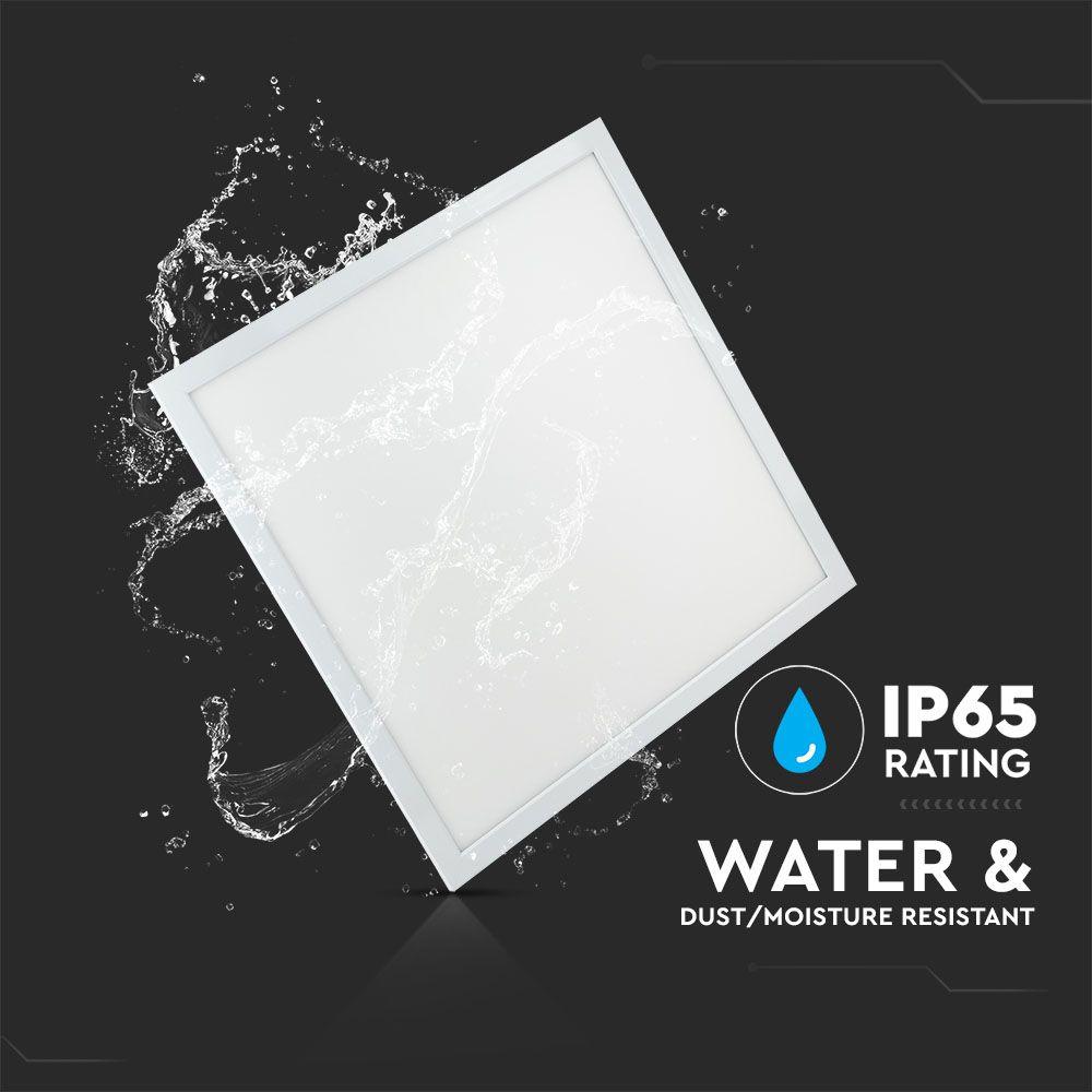 40W Panel LED 600x600mm, Barwa:6400K, IP65, Opakowanie: 6szt., VTAC, SKU 6604