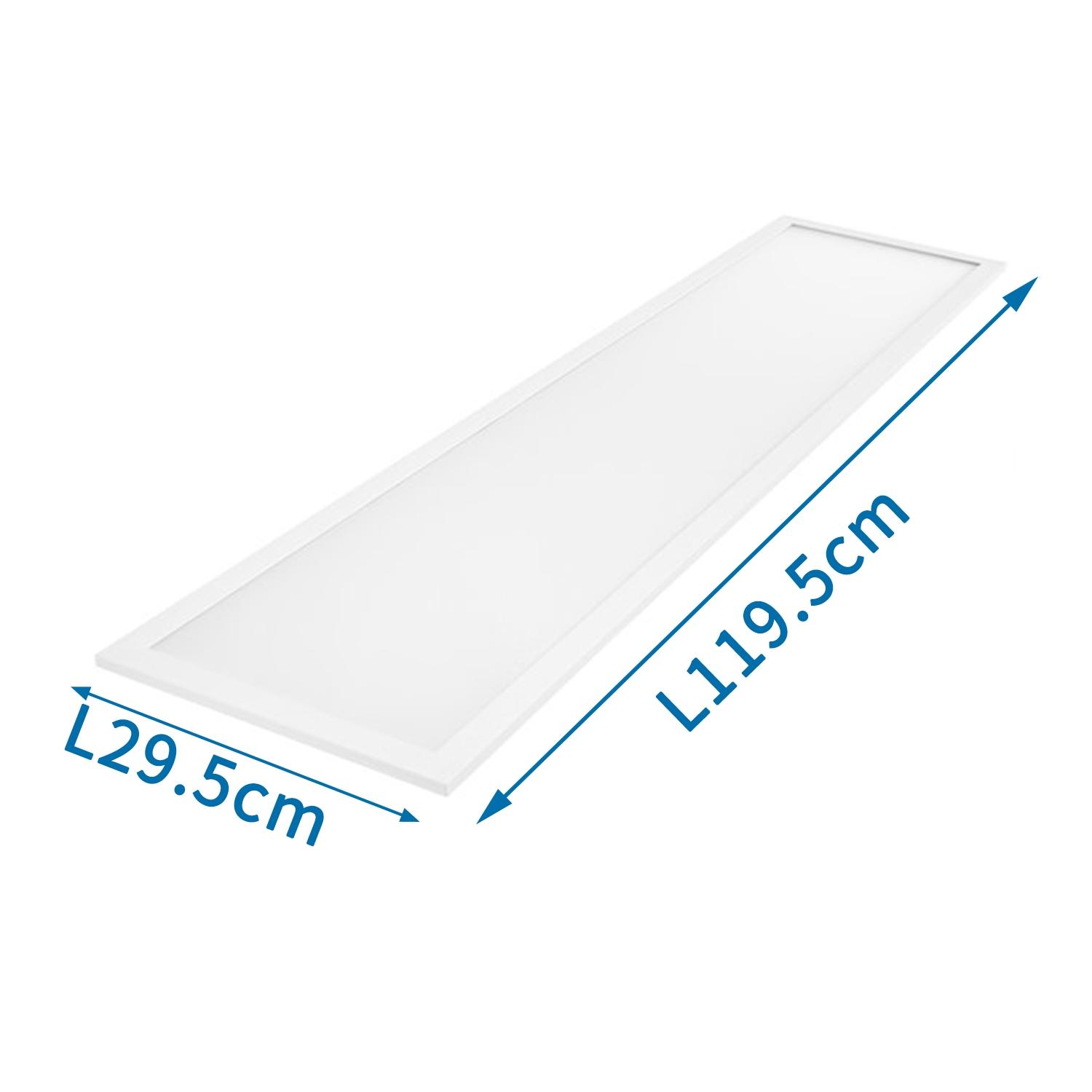 Panel podtynkowy 1200x300 40W 4000K