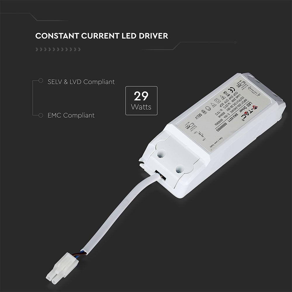 29W NON DIMMABLE DRIVER FOR LED PANEL-FLICKER FREE