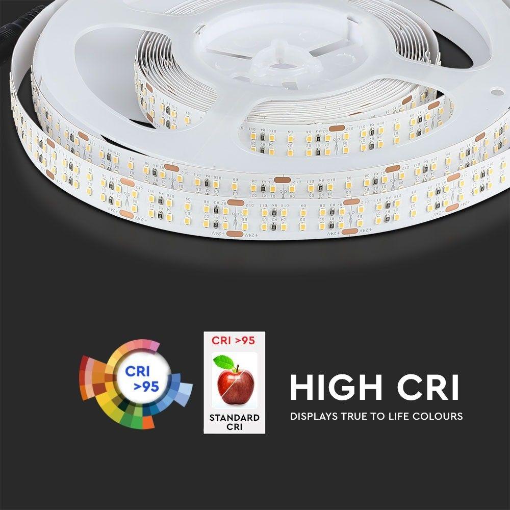 VT-2216-360 360LED'S LED STRIP LIGHT WITH 6400K IP20 30W/M (5M/ROLL)(PRICE PER M)