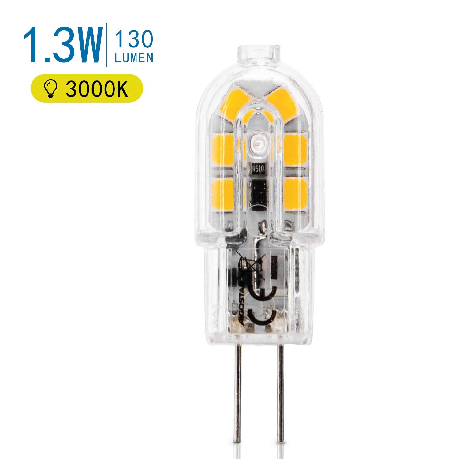 Koraliki Lampowe LED G4 1,3W (1.3W,G4,3000K)