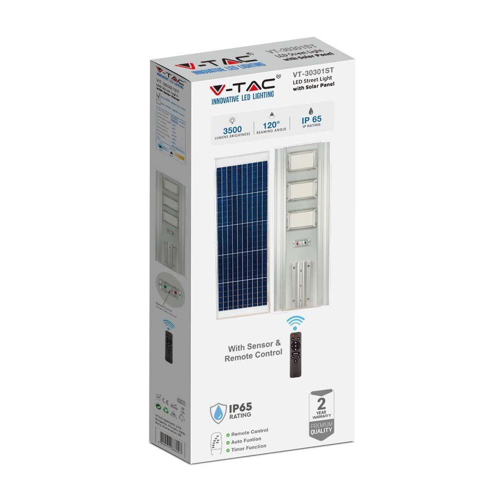 VT-30301ST LED SOLAR STREETLIGHT 4000K