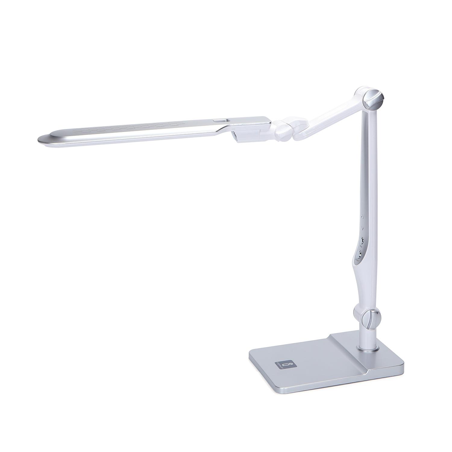 Lampa Stołowa LED Ściemnialna Srebrna 9W 3000-6500K(9W,3000K 6500K)