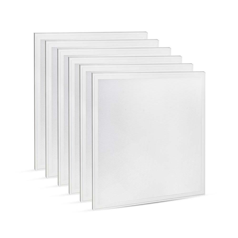 VT-6060 40W LED PANEL 600x600mm 6500K SQUARE FLICKER FREE 6PCS/PACK