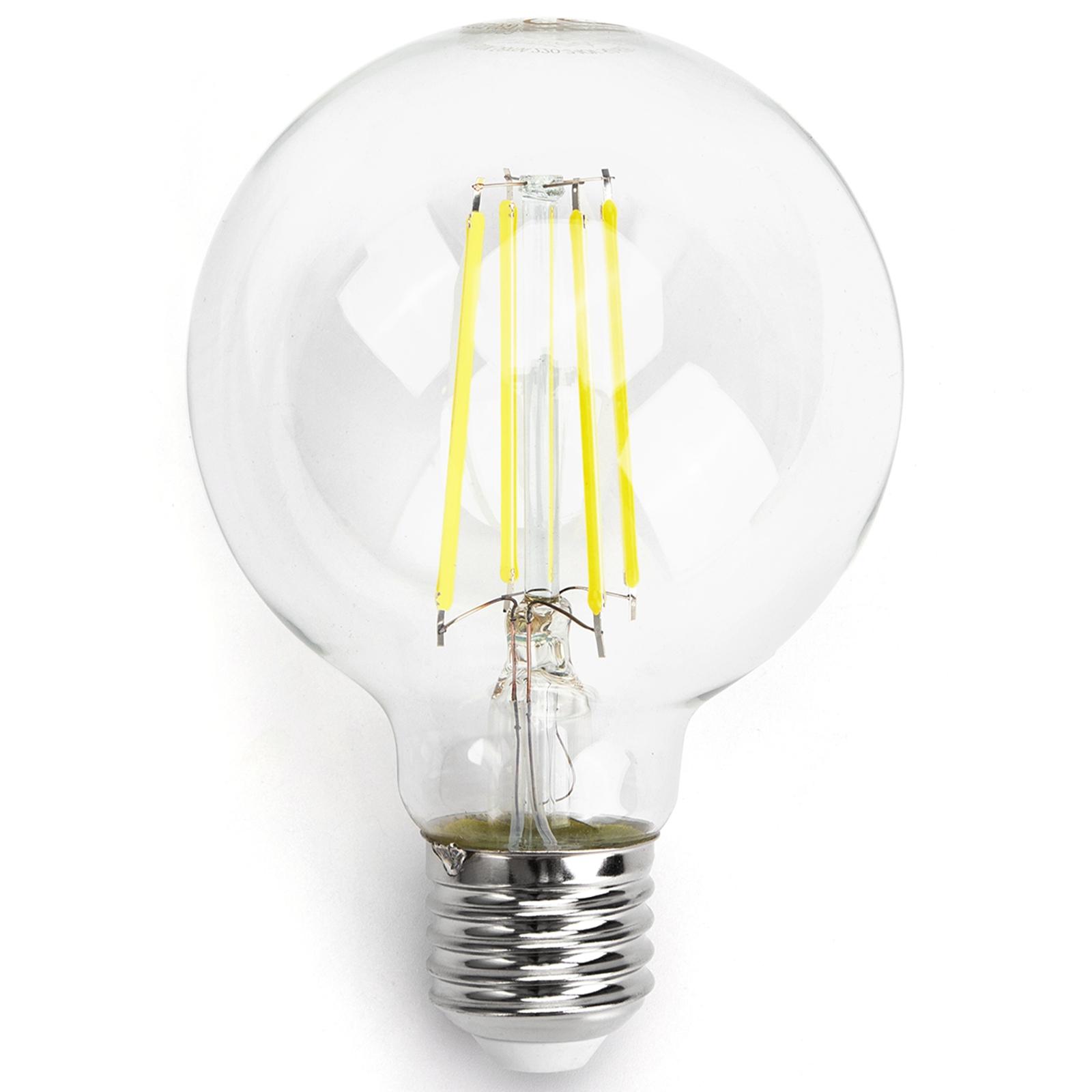 LED Filament Bulb (Clear) G95 E27 6W