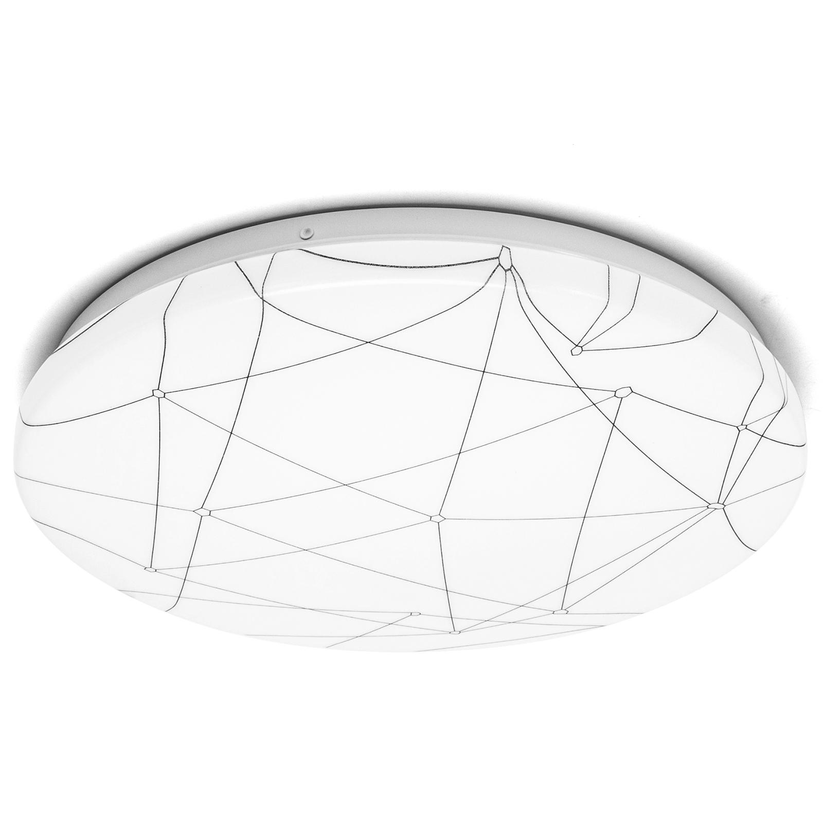 LED CEILING LIGHT 20W 3000K/GEOMETRIC LINE SHAPE