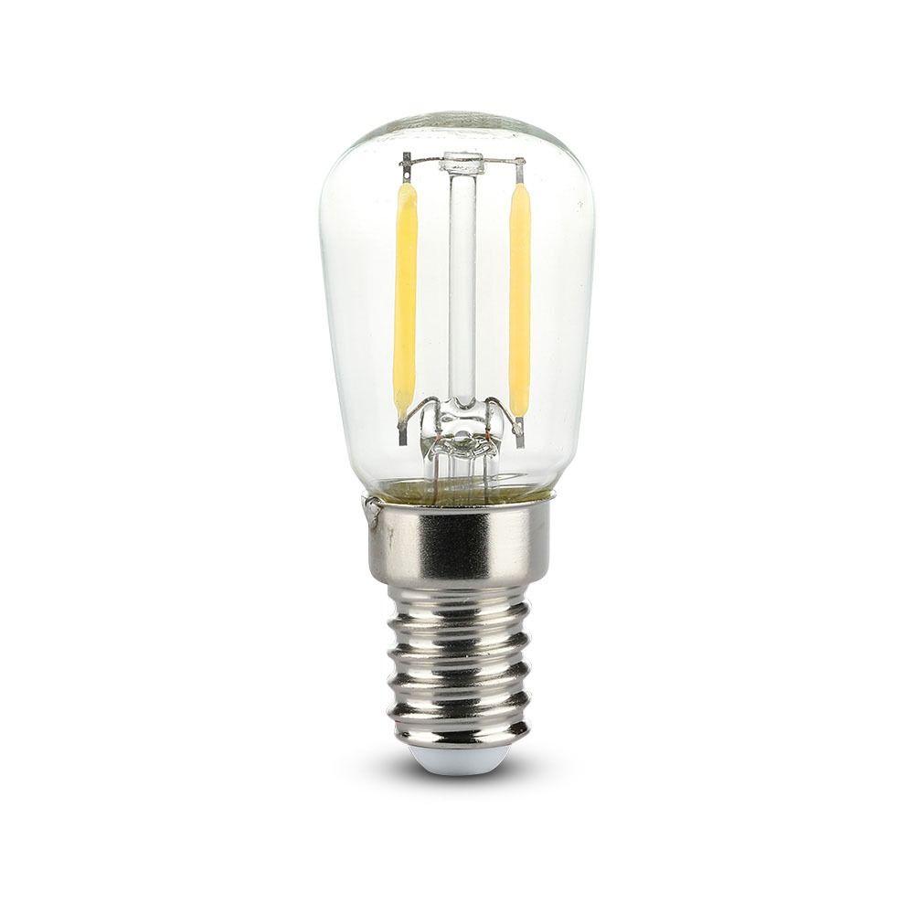 2W ST26 Żarówka LED Filament, Barwa:2700K, Trzonek:E14, VTAC, SKU 4444