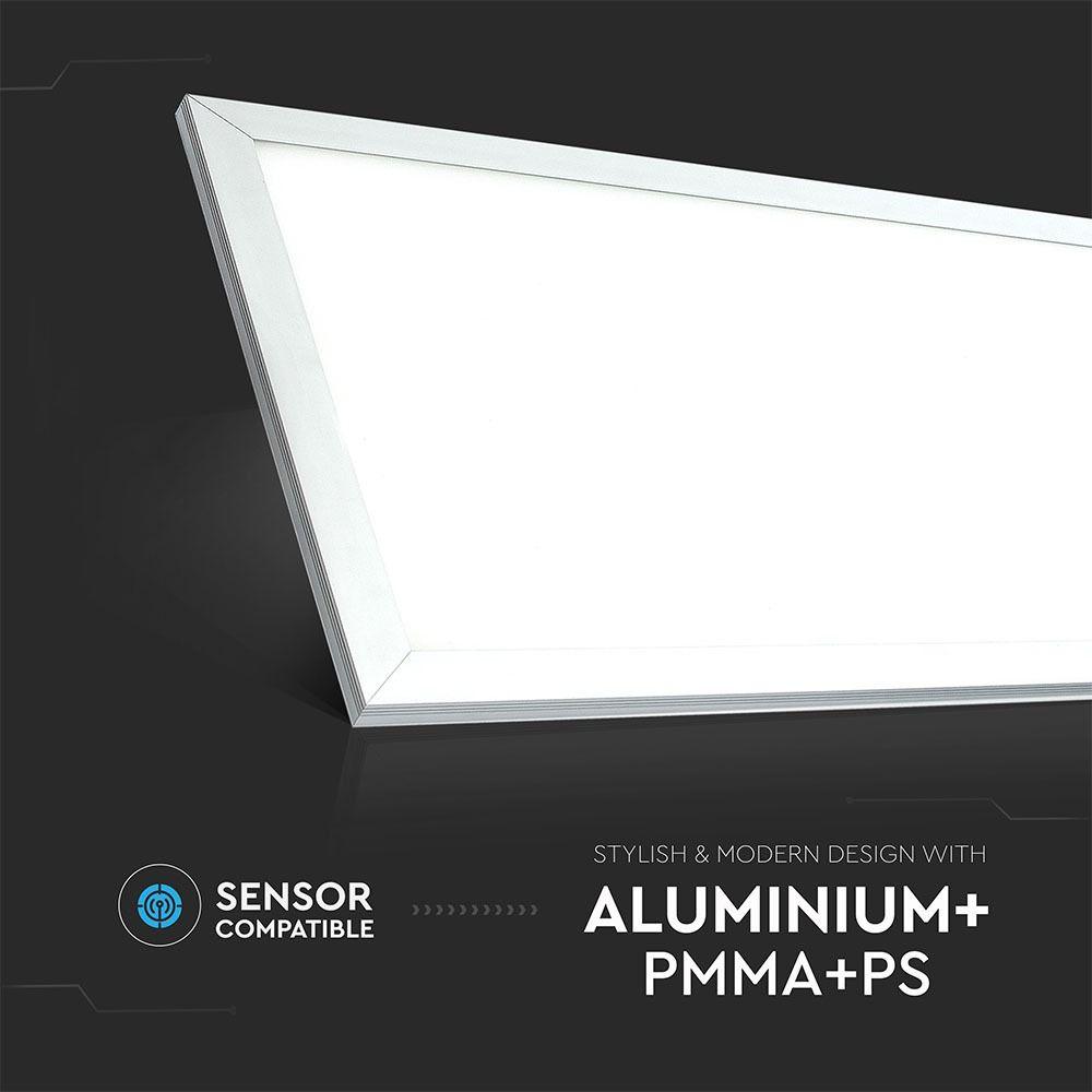 29W Panel LED 1200x300mm, Barwa:3000K, HIGH LUMEN, Opakowanie: 6szt., VTAC, SKU 6256