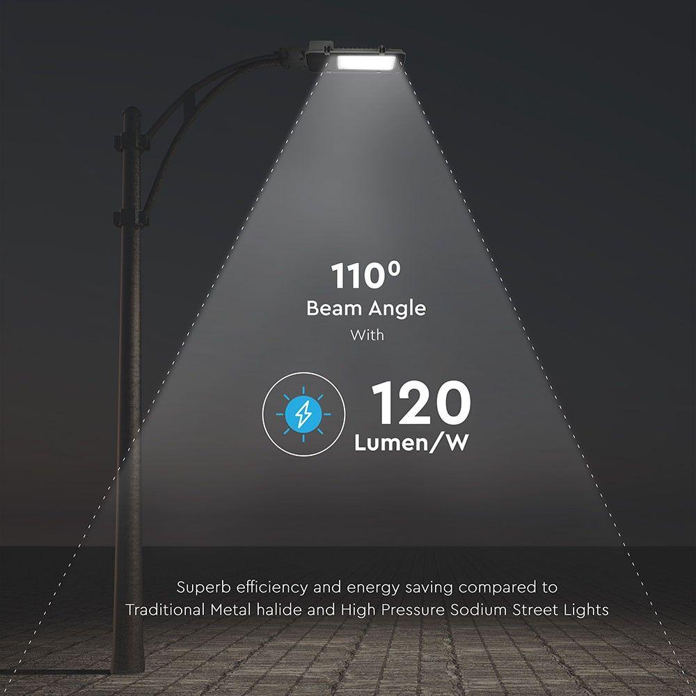 VT-30ST 30W LED STREETLIGHT SAMSUNG CHIP 6400K GREY BODY (120LM/W)