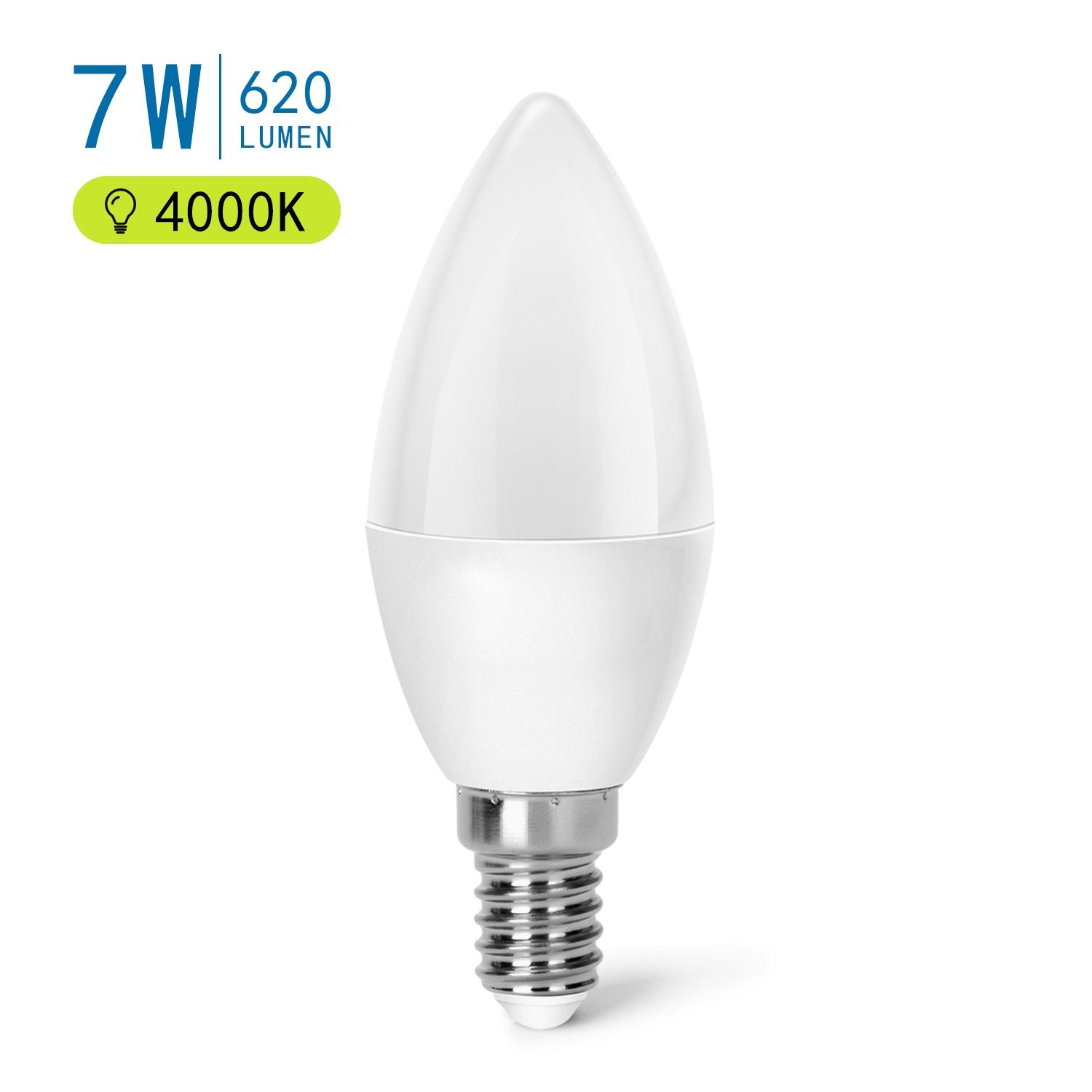 LED C37 E14 7W