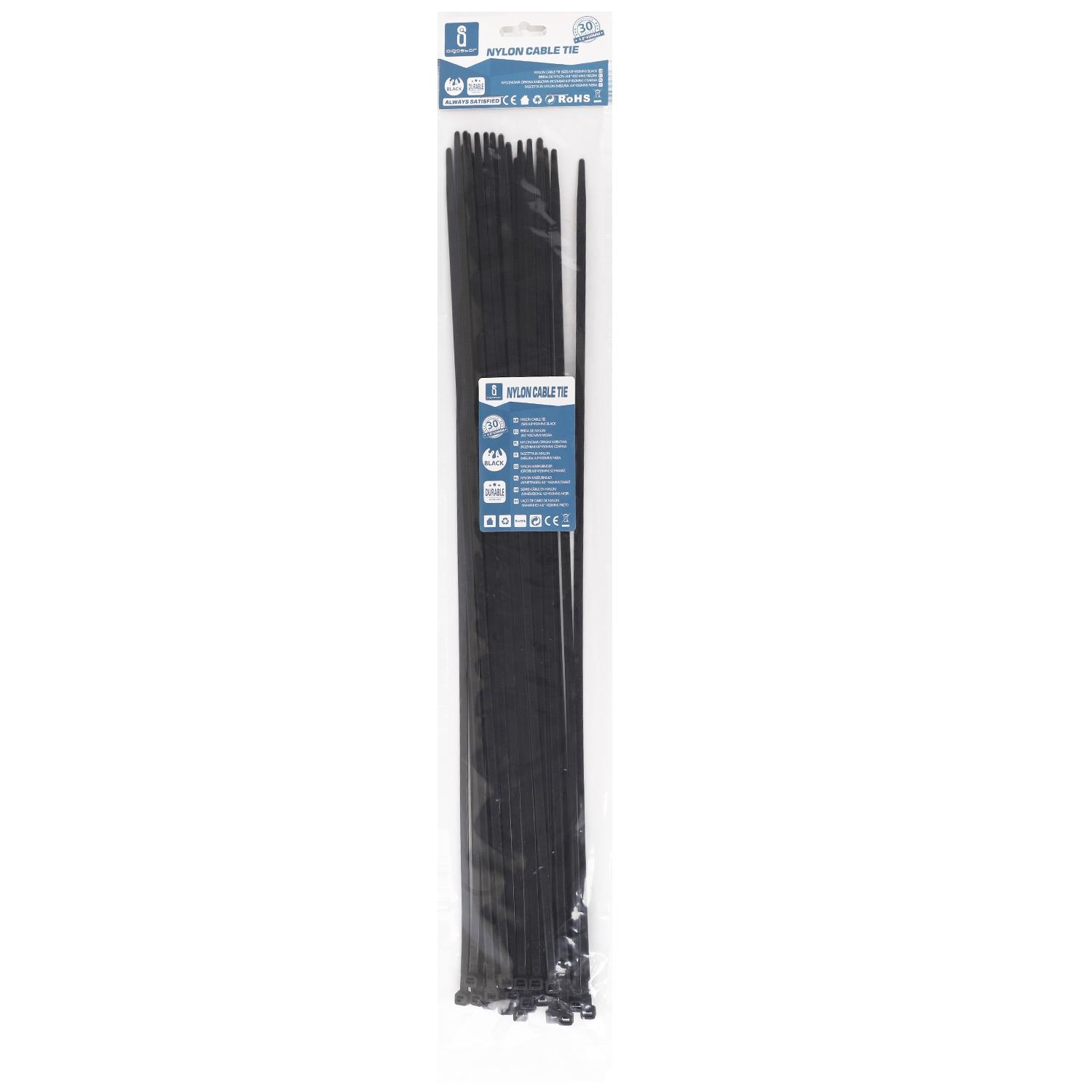 Nylon Cable Ties W4.8*L450mm Black