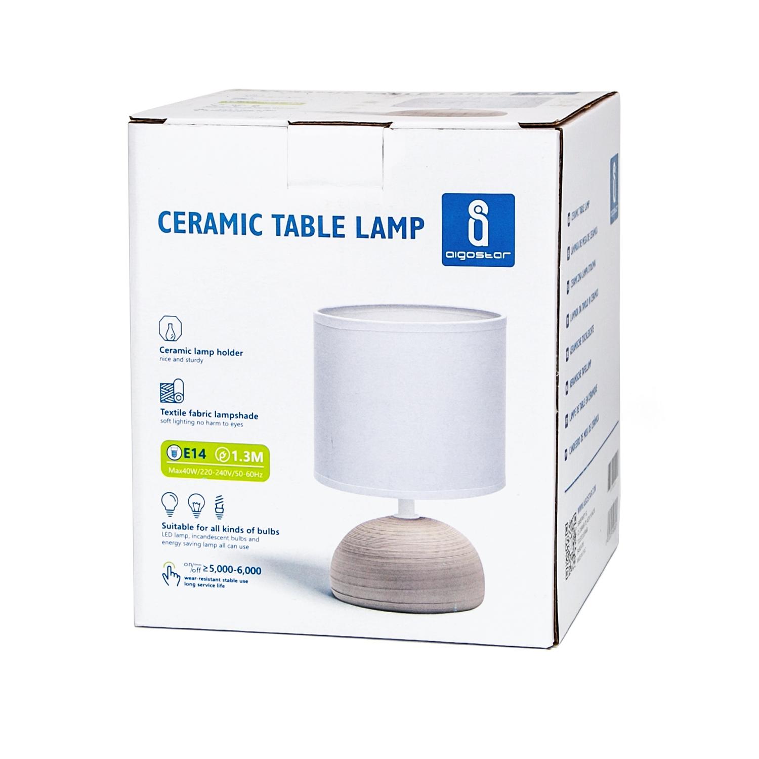 Ceramic Table Lamp (Without Light Source) E14