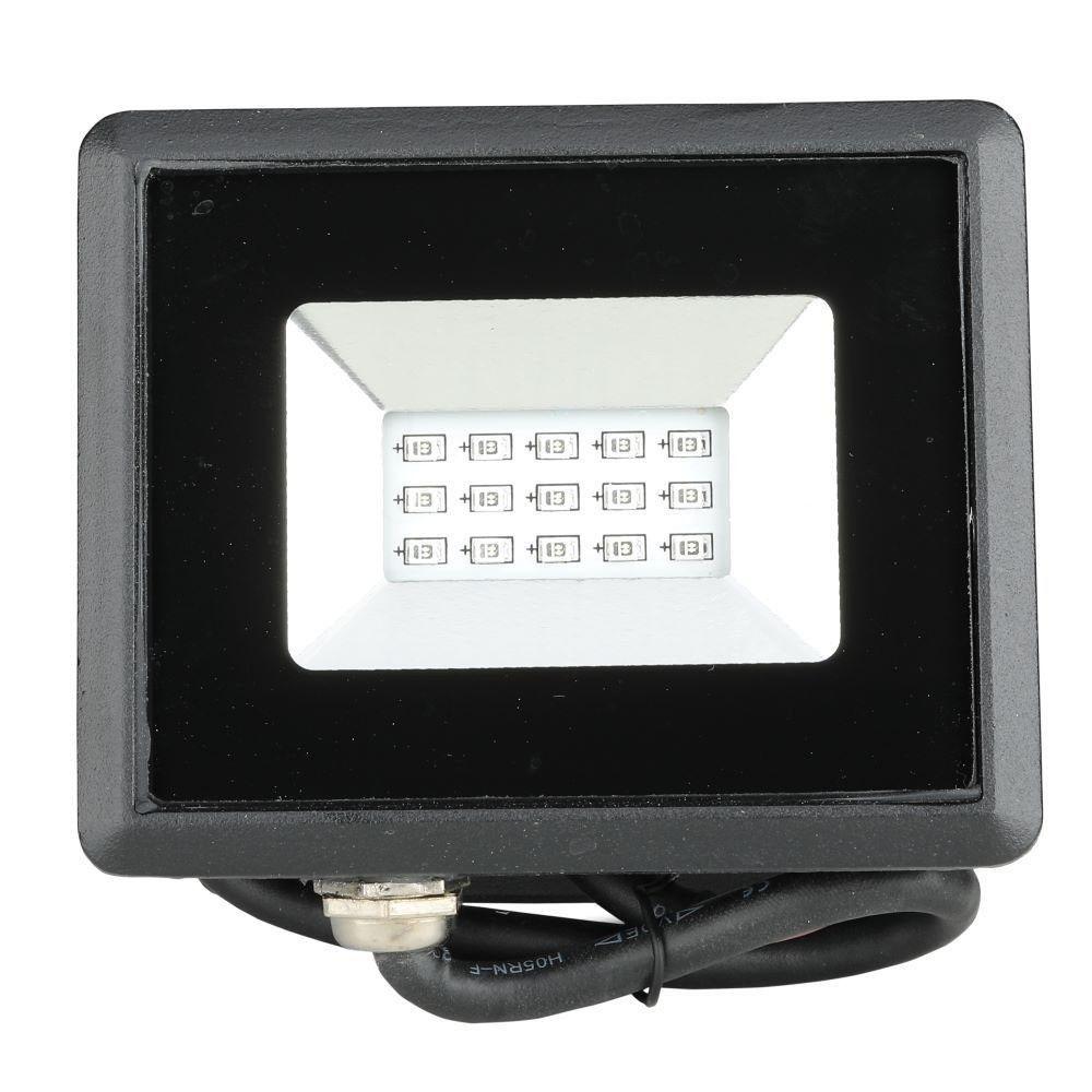 10W Naświetlacz LED SMD, Barwa: Niebieski, Obudowa: Czarna, VTAC, SKU 5990