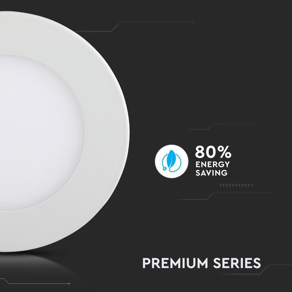 VT-307 3W LED PANEL LIGHT 4000K ROUND