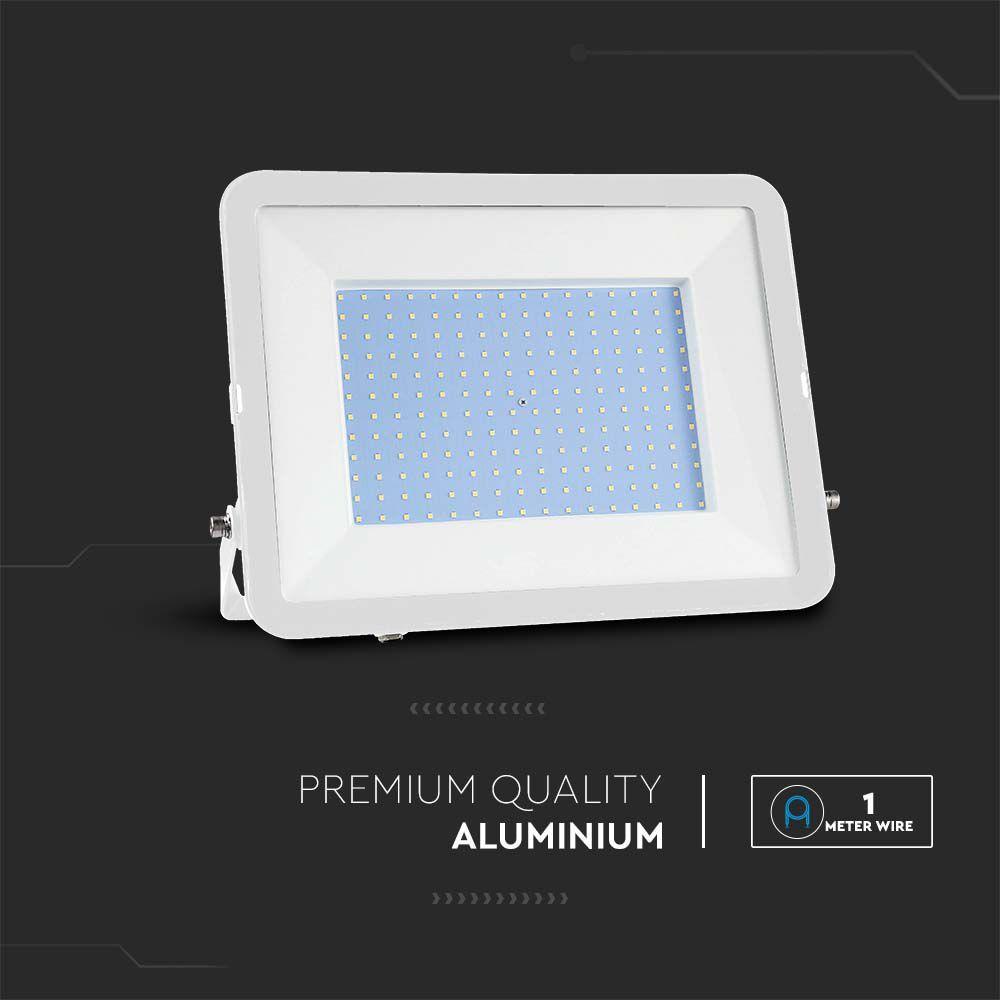 300W Naświetlacz LED SMD, Chip SAMSUNG, Barwa:6500K, Obudowa: Biała, VTAC, SKU 10034