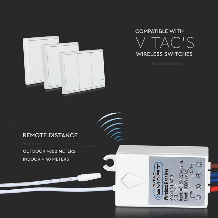 VT-5129 RF RECEIVER FOR WIRELESS SWITCHES