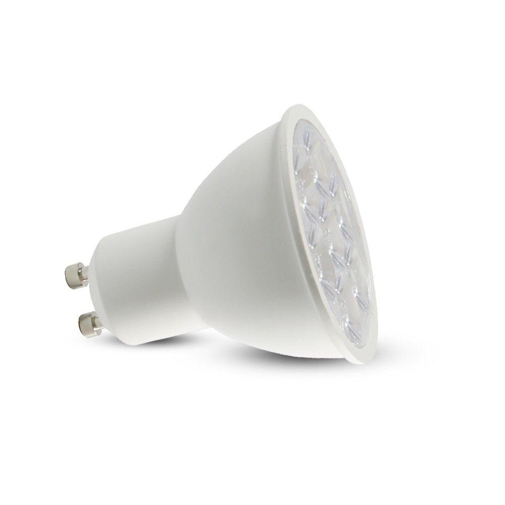 6W GU10 Żarówka LED, Chip SAMSUNG, Barwa:4000K, Kąt 10'D, Trzonek:GU10, VTAC, SKU 20027