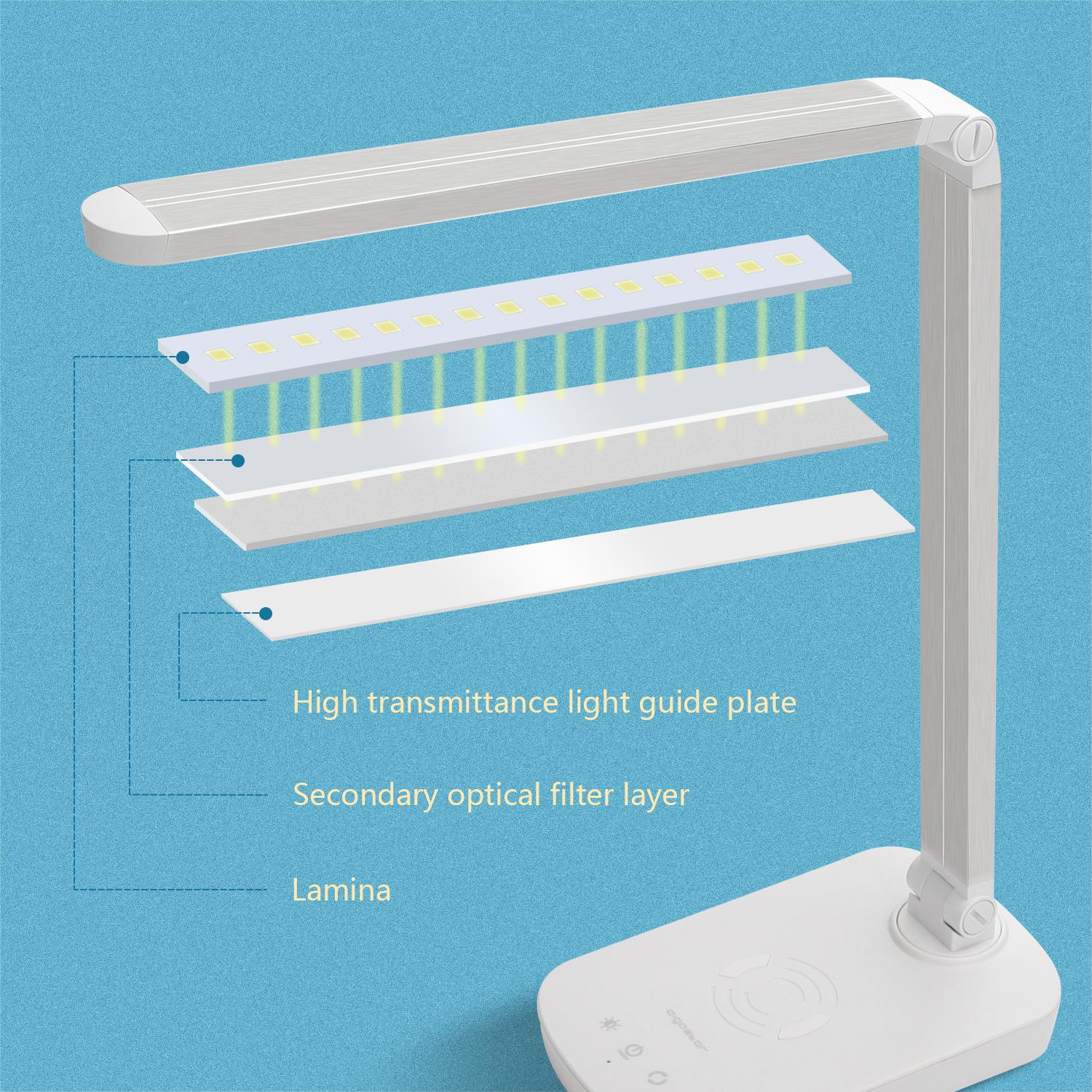 LED Wireless Rechargeable Table Lamp White 5W 2700-6400K