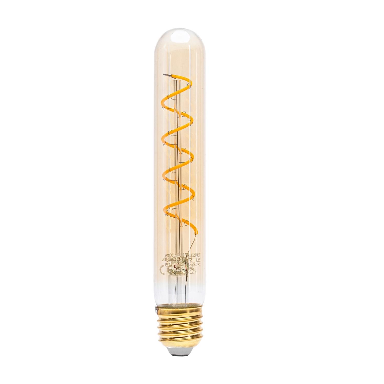 LED Filament Bulb (Amber) T30 E27 4W