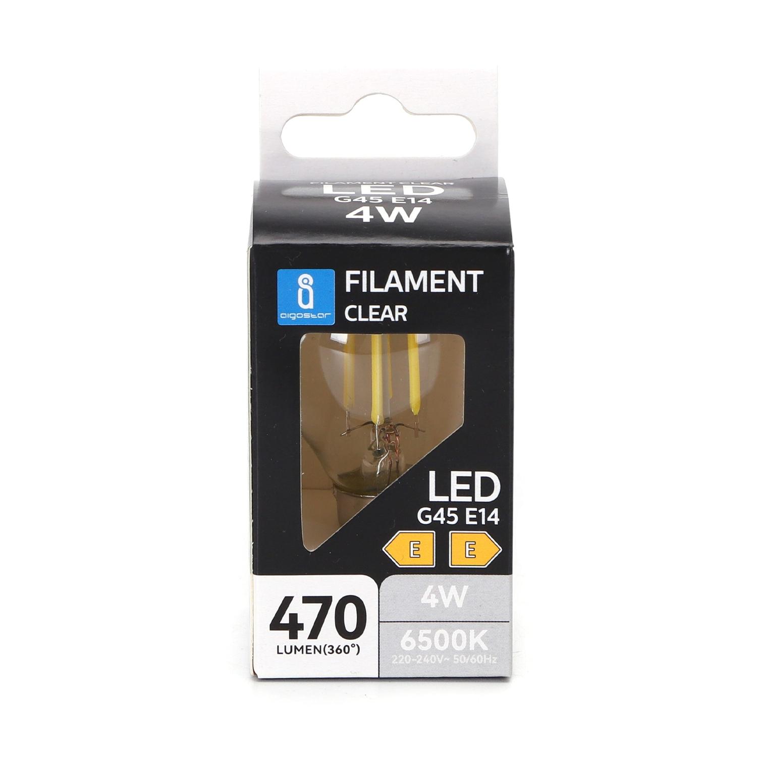 LED filament lamp G45