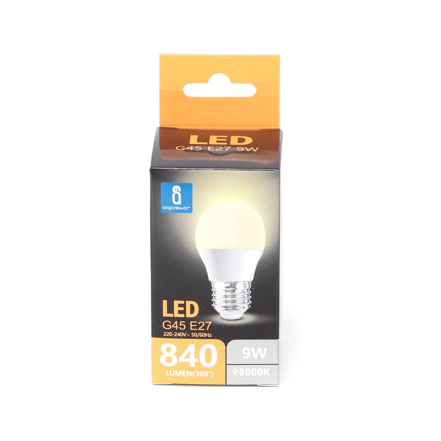 LED E27 G45 9W