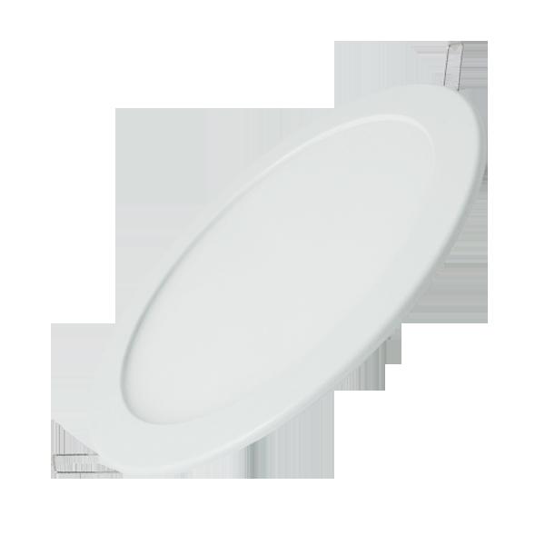 E6 LED Ultra-thin Flush-mounted Round Downlight 18W Natural Light