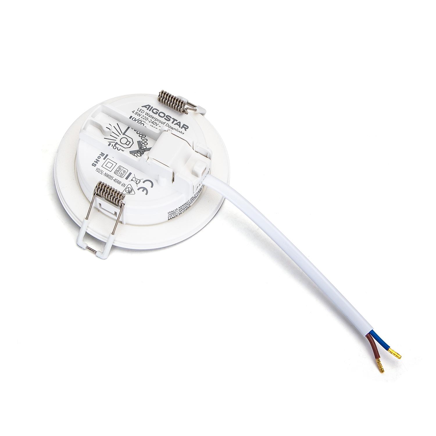 Wodoodporny downlight IP65 4,8W 4000K 1szt.