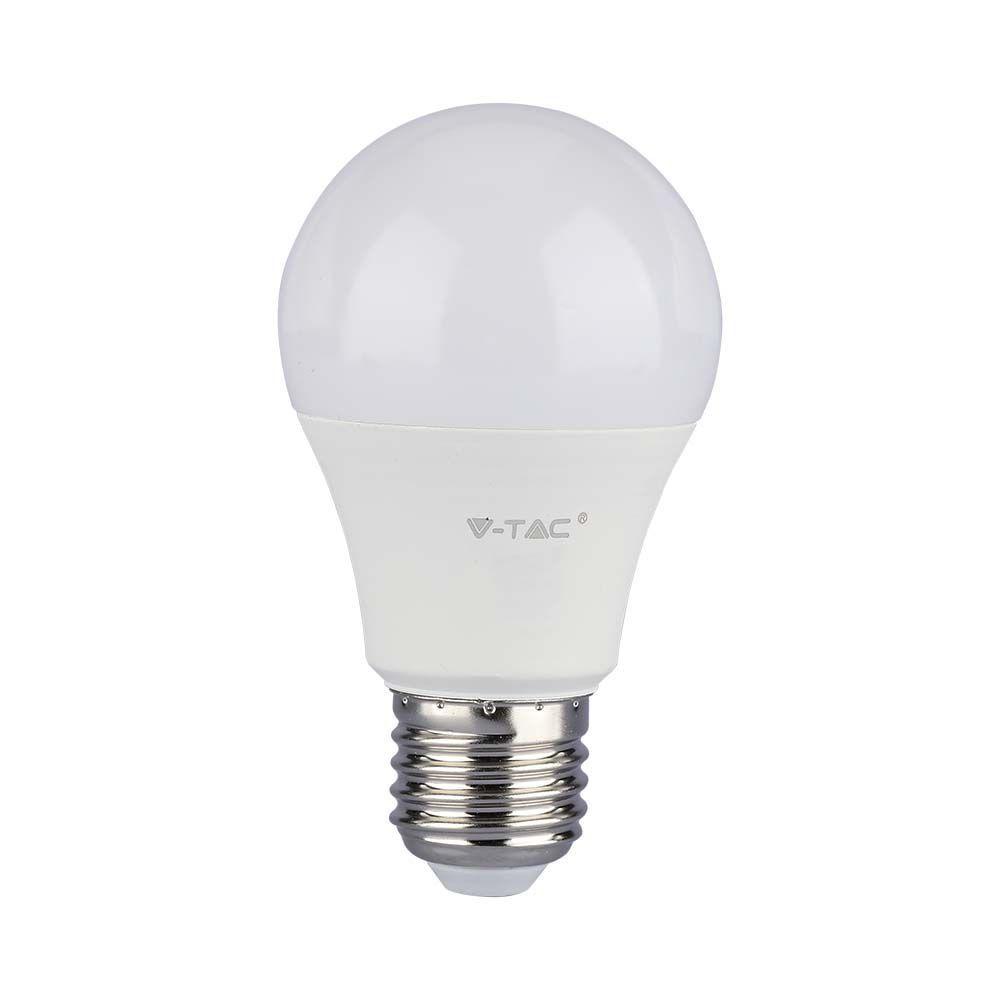 10.5W A60 Żarówka LED, Chip SAMSUNG, Barwa:3000K, Trzonek:E27, VTAC, SKU 21177