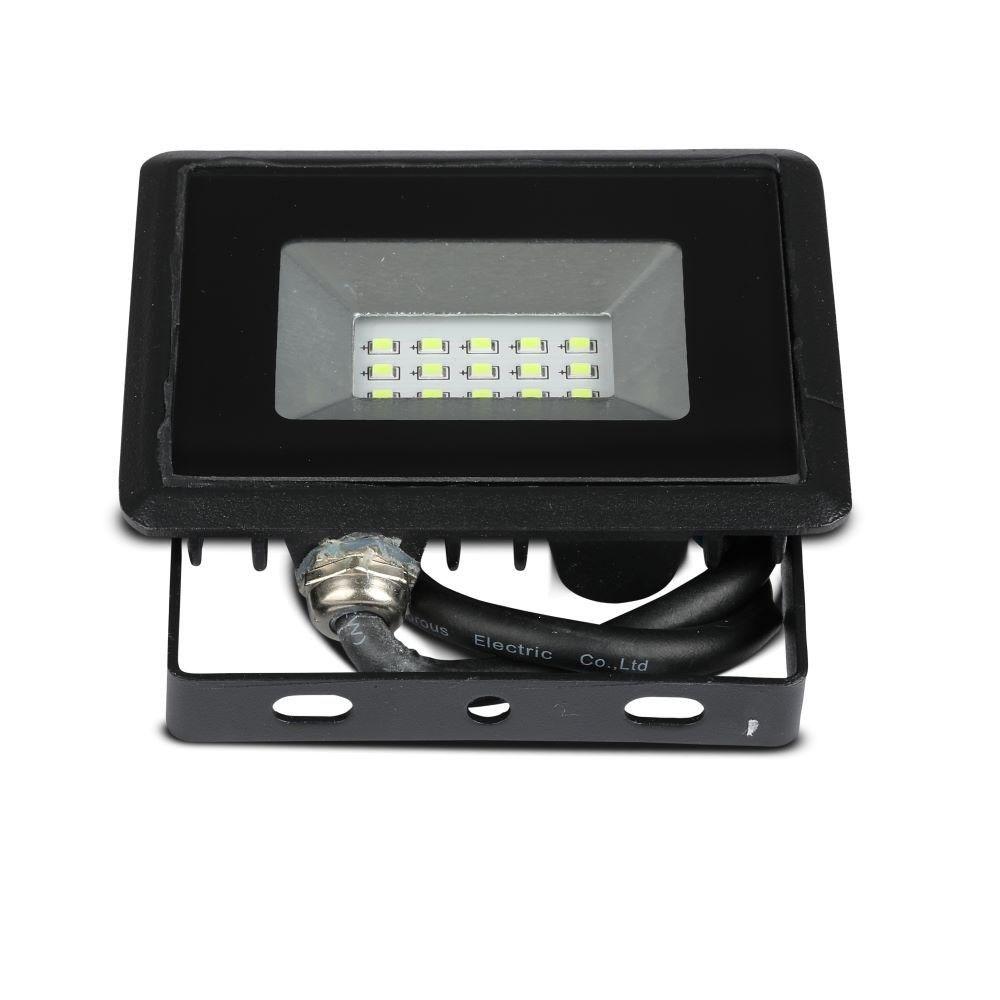 10W Naświetlacz LED SMD, Barwa: Zielony, Obudowa: Czarna, VTAC, SKU 5988