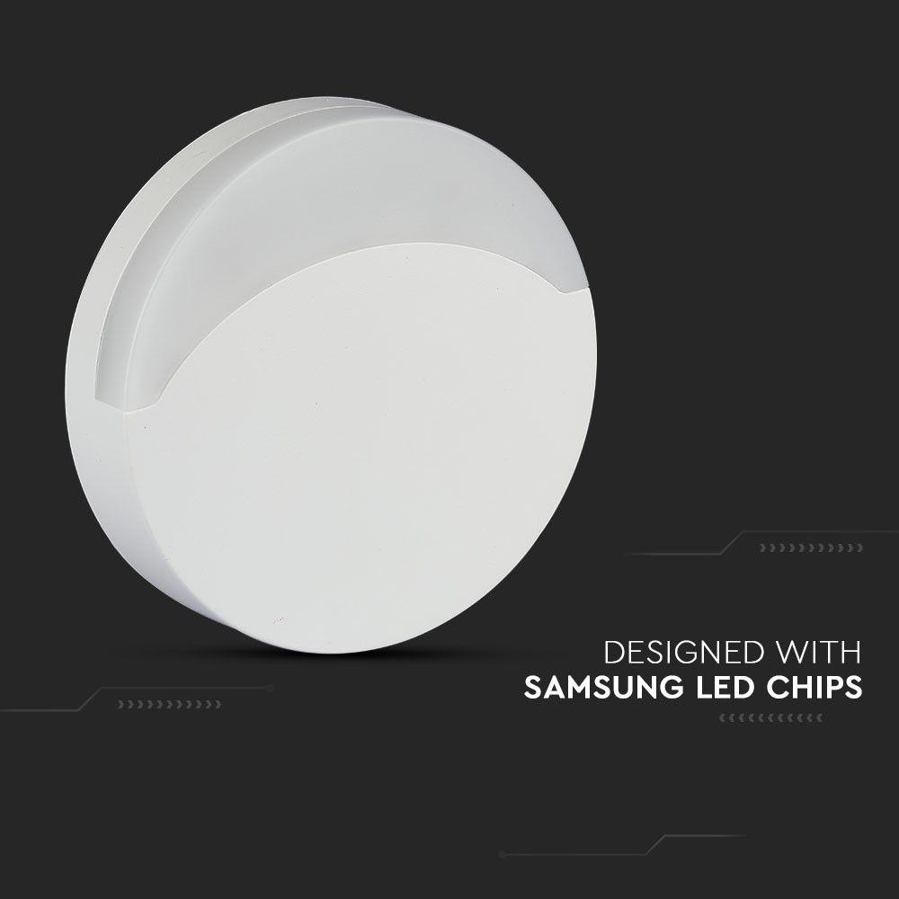 VT-82 0.45W LED NIGHT LIGHT(EU PLUG) SAMSUNG CHIP 3000K ROUND