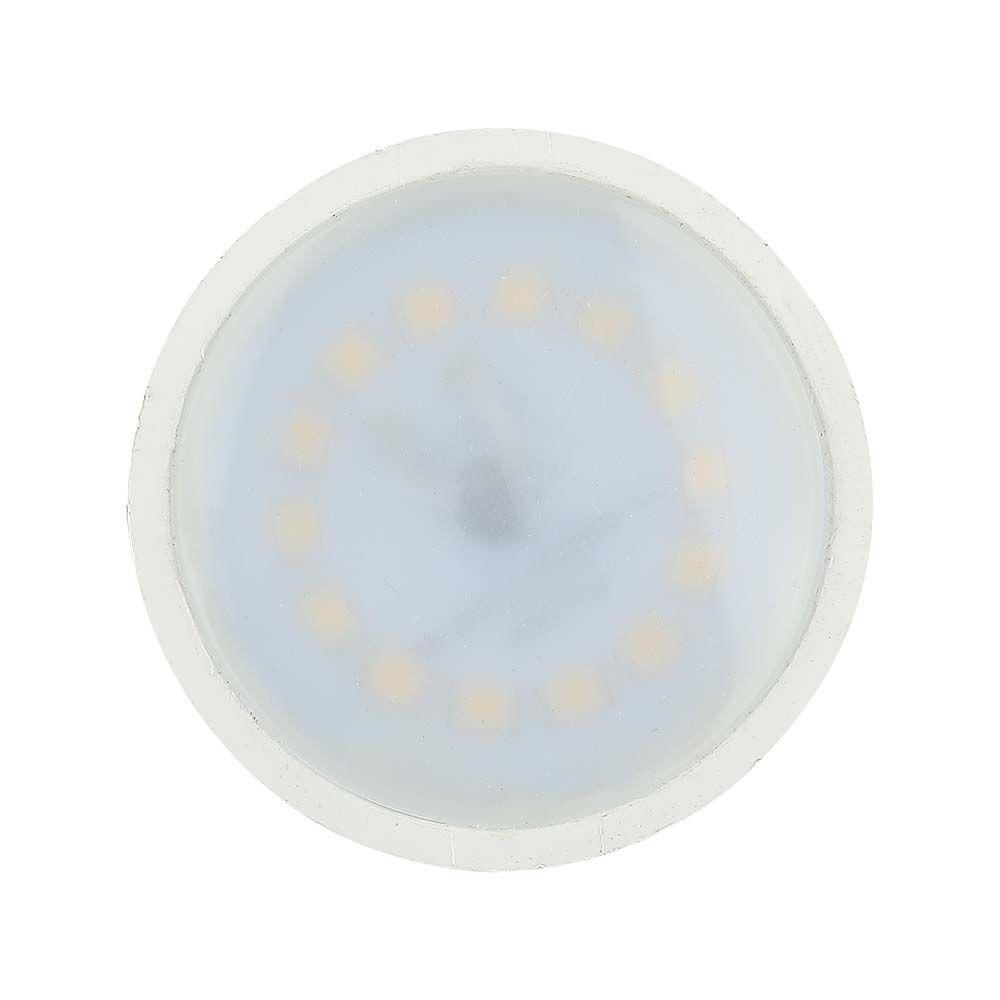 5.5W GU10 Żarówka LED sterowana pilotem, Barwa:RGB+3000K, Ściemniana, Kąt 110', Trzonek:GU10, VTAC, SKU 2930