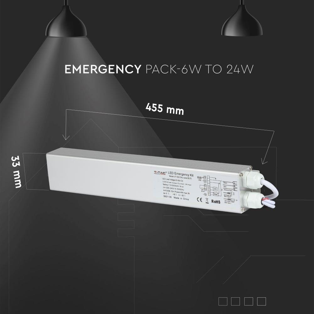 VT-525 24W LED EMERGENCY KIT