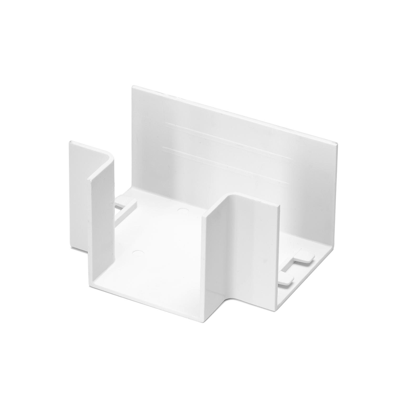 PVC Square Trunking Tee Bend White 40*40mm 4pcs