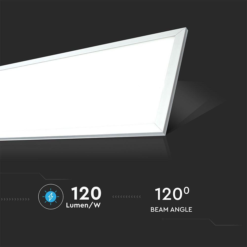 45W Panel LED 1200x300mm, Barwa:4000K, HIGH LUMEN, Opakowanie: 6szt., VTAC, SKU 6384