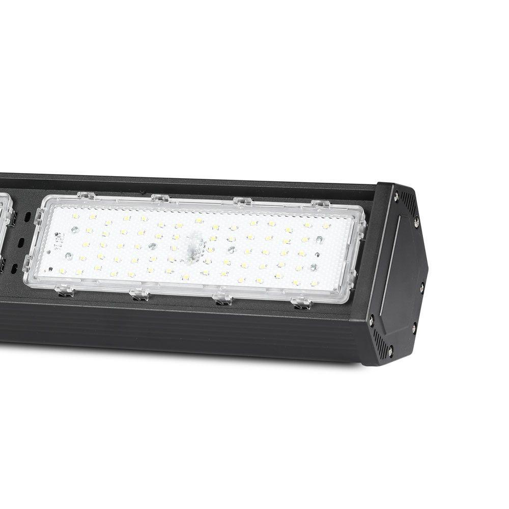 100W Liniowy HIGHBAY LED, Chip SAMSUNG, Barwa:6500K, Obudowa: Czarna, Wydajność: 120lm/w, Kąt 100', VTAC, SKU 892