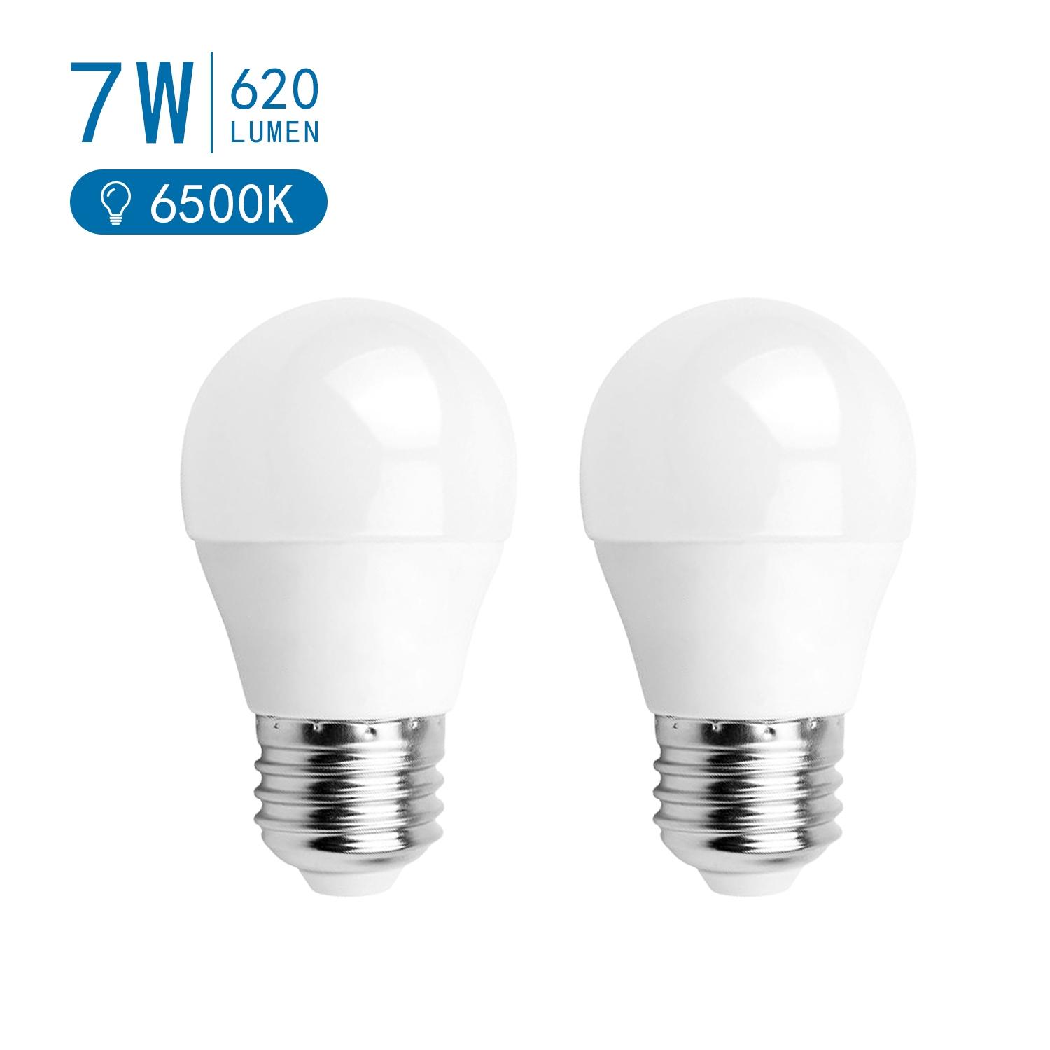 LED E27 7W G45 2pcs