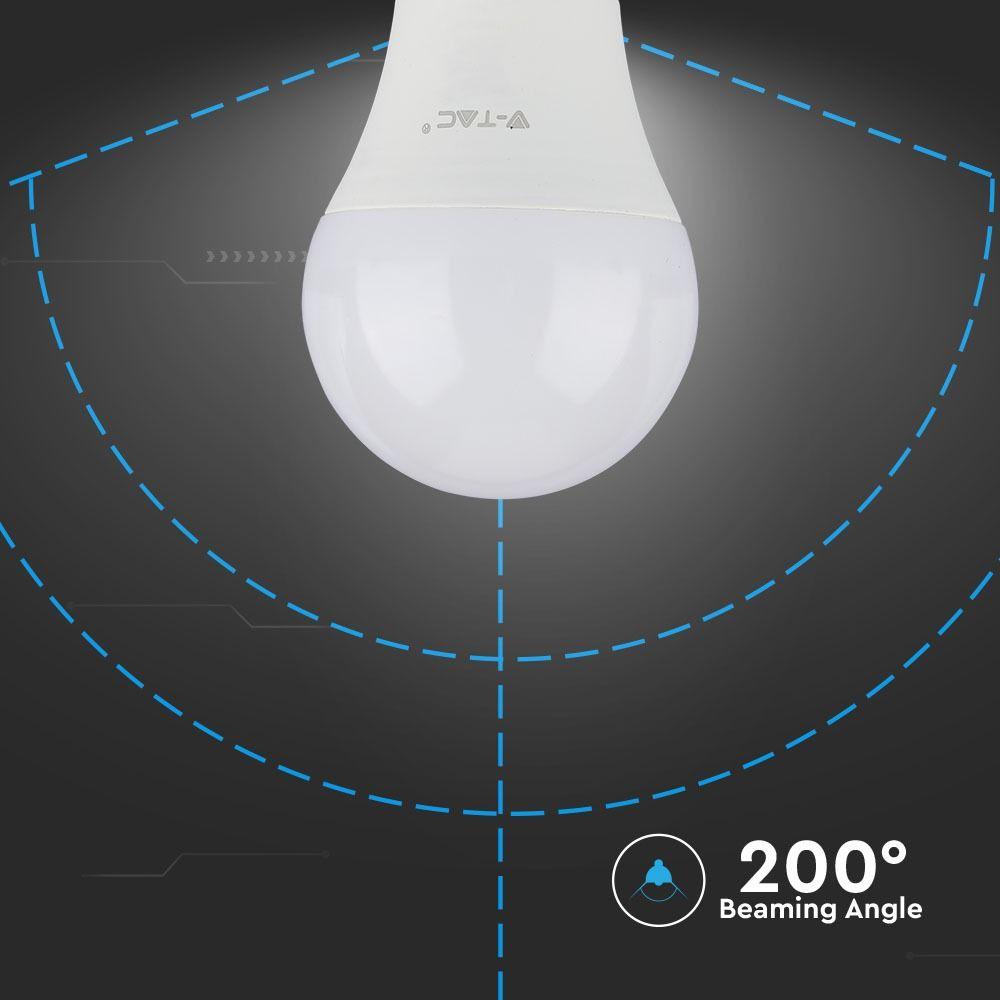 VT-212 11W A60 PLASTIC BULB SAMSUNG CHIP 4000K E27