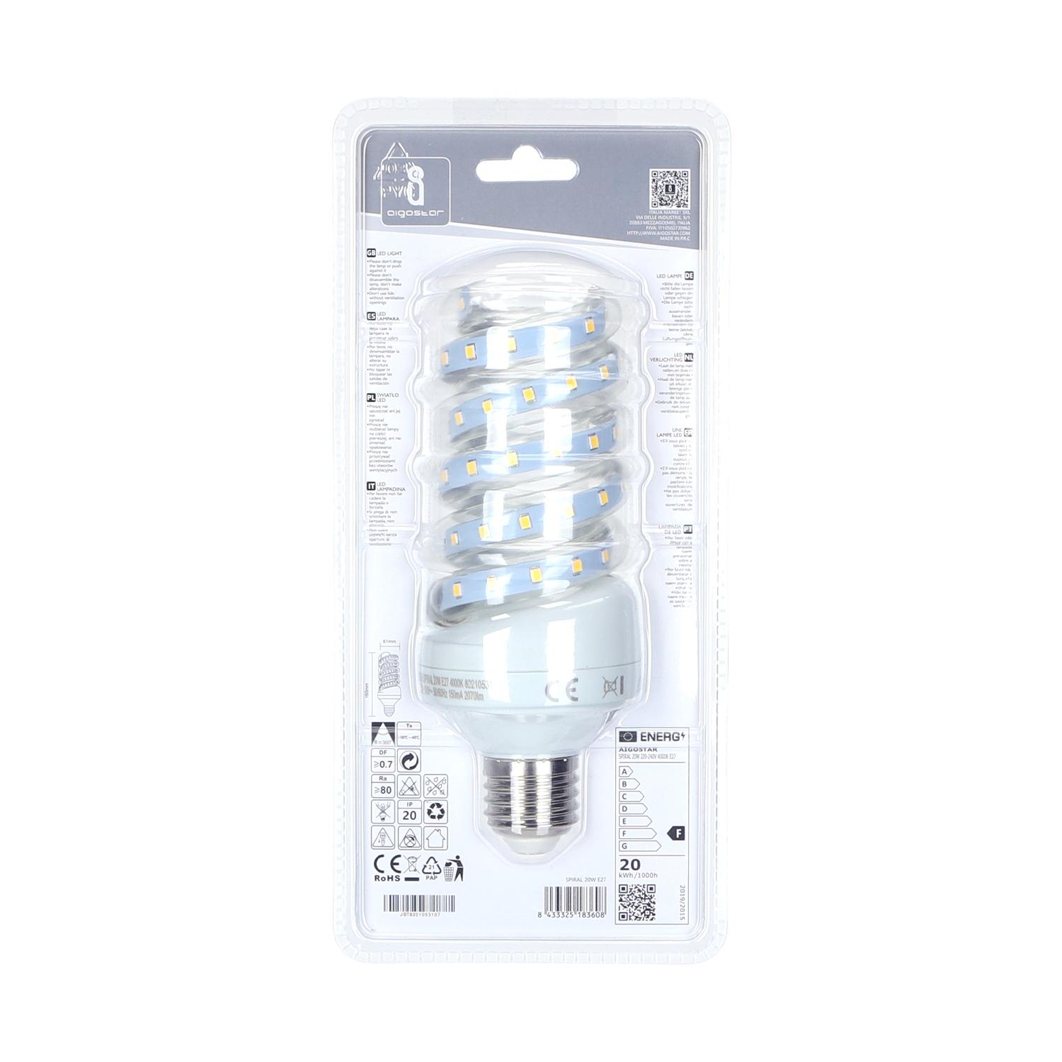 lampa spiralna LED B5