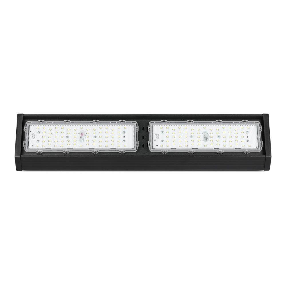 100W Liniowy HIGHBAY LED, Chip SAMSUNG, Barwa:6500K, Obudowa: Czarna, Wydajność: 120lm/w, Kąt 100', VTAC, SKU 892