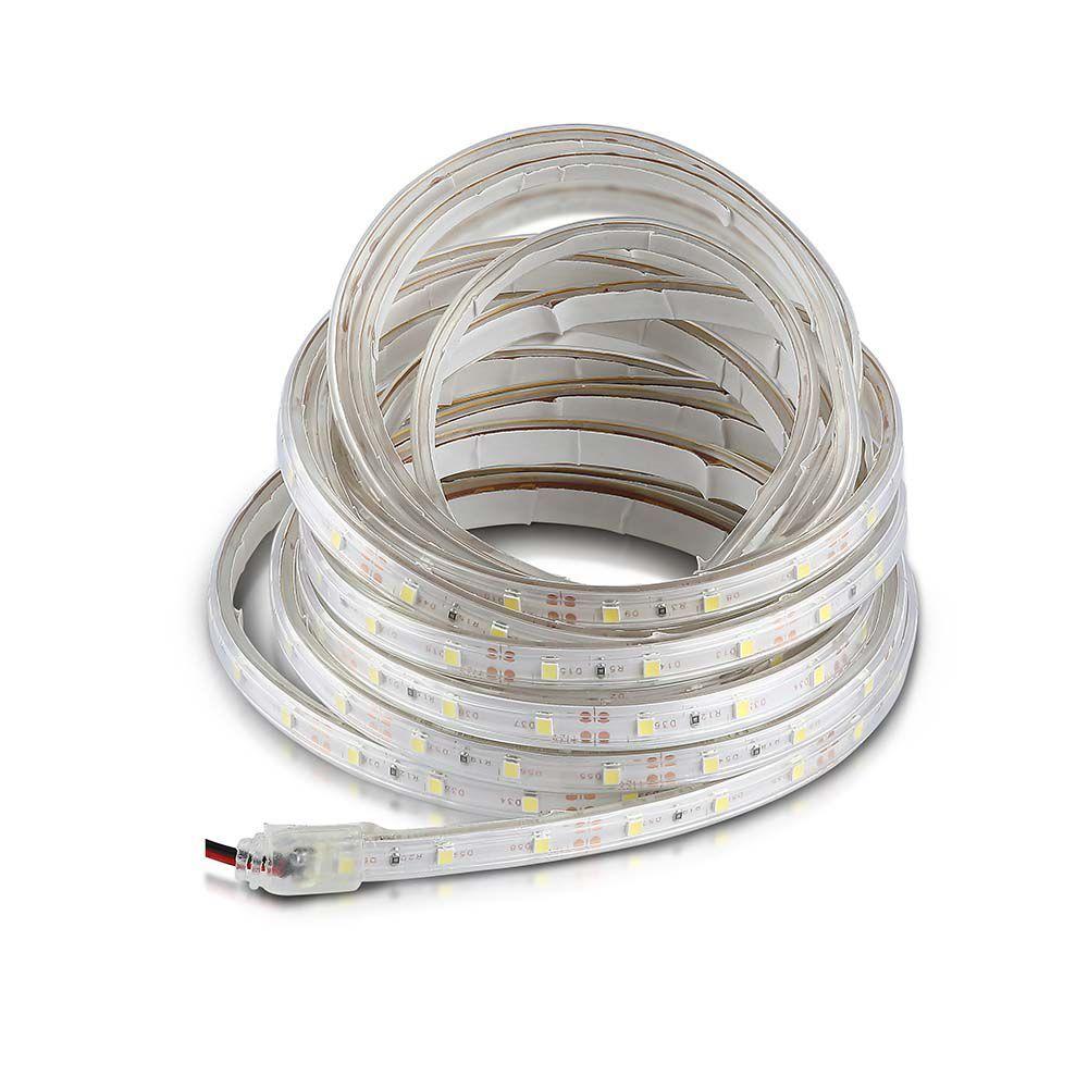 VT-3528 60 4.2W/M LED STRIP LIGHT COLORCODE:4500K IP65 (5M/ROLL)(PRICE PER M)