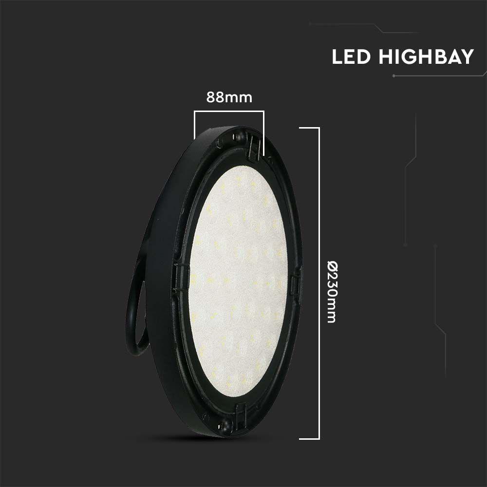 100W HIGHBAY LED, Barwa:6500K, Wydajność: 120lm/w , VTAC, SKU 7809