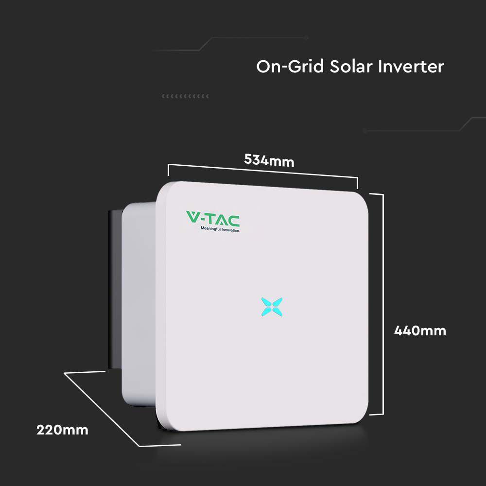 3-FAZOWY INWERTER VT-61015 ON-GRID O MOCY 15kW; 10 LAT GWARANCJI; IP66; IP65; ZABEZPIECZENIA DC, AC TYPU II SPD, VTAC, SKU 11630