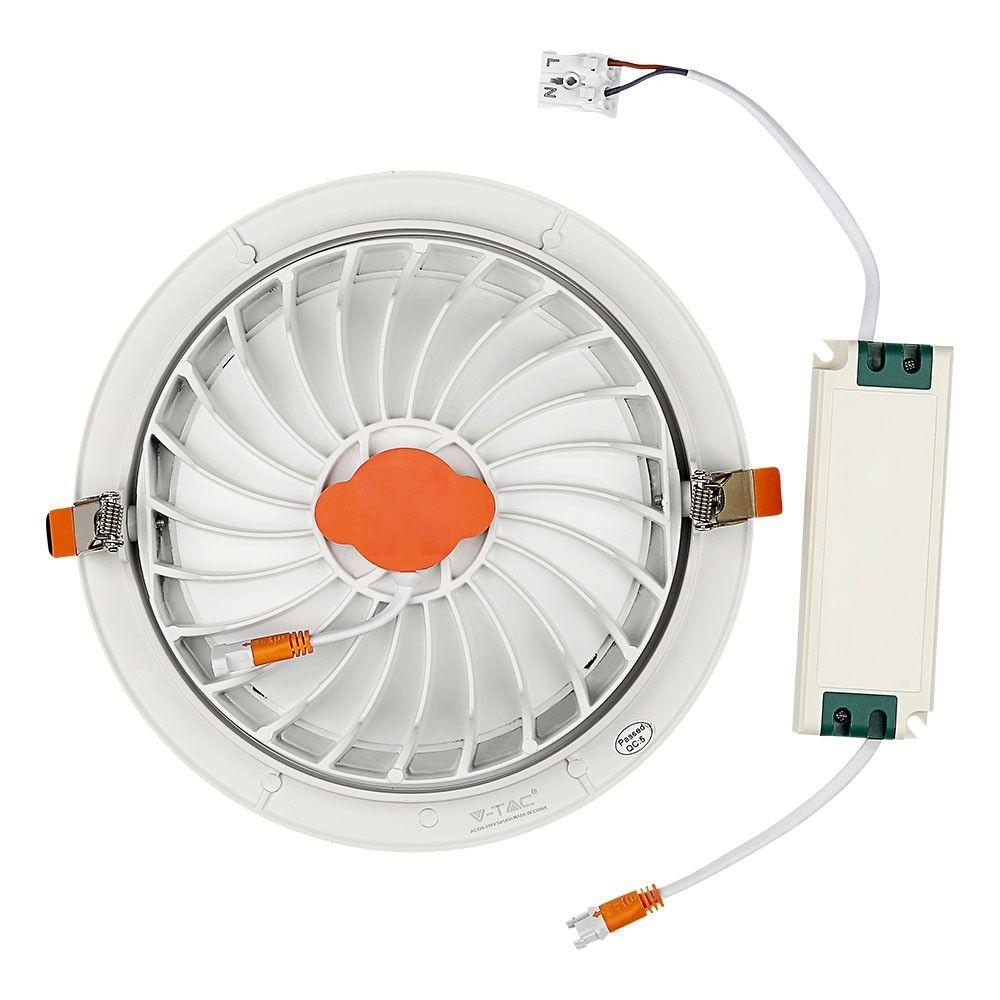 VT-2-20 20W LED DOWNLIGHT SAMSUNG CHIP 3000K 5YRS WTY